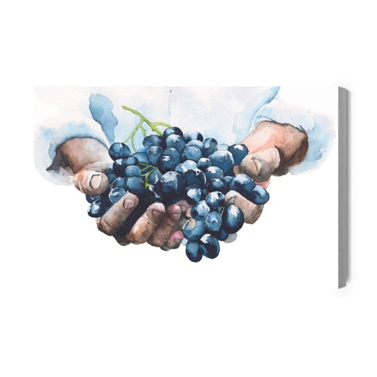 Obraz Na Płótnie Winogrona W Dłoniach 120x80 Inna marka