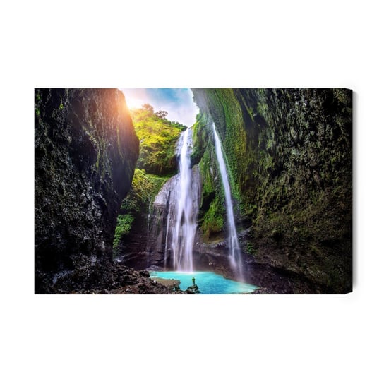 Obraz Na Płótnie Wodospad Madakaripura W Jawie 90x60 Inna marka