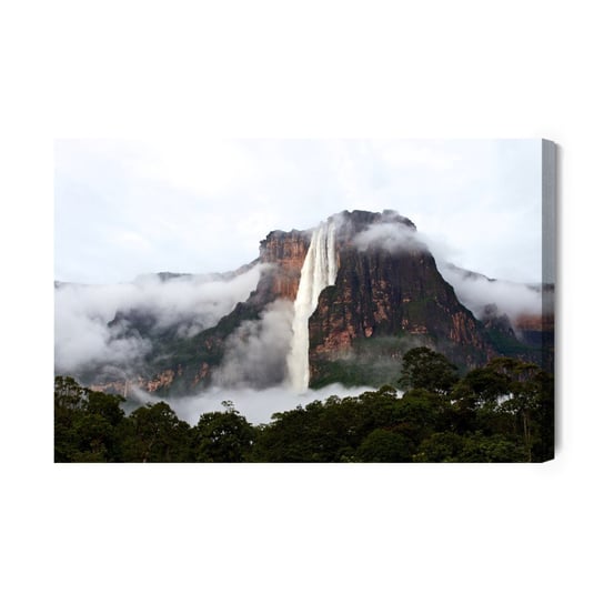 Obraz Na Płótnie Wodospad Salto Angel W Wenezueli 120x80 Inna marka