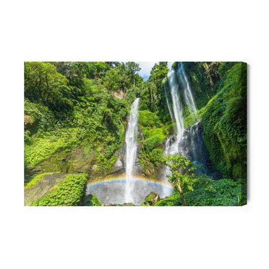 Obraz Na Płótnie Wodospad Sekumpul Na Bali 100x70 Inna marka