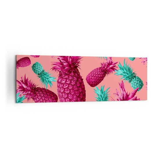 Obraz na płótnie - Wolność jest słodka - 160x50cm - Abstrakcja Ananas Sztuka - Nowoczesny foto obraz w ramie do salonu do sypialni ARTTOR ARTTOR