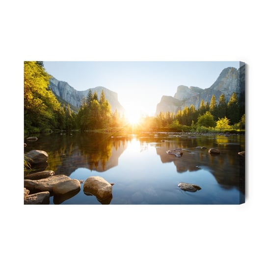 Obraz Na Płótnie Wschód Słońca W Dolinie Yosemite 100x70 Inna marka