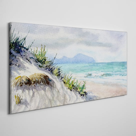 Obraz Na Płótnie Wybrzeże plaża natura 100x50 cm Coloray