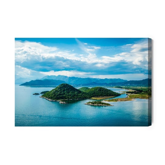 Obraz Na Płótnie Wyspy Na Morzu Chorwackim 40x30 NC Inna marka