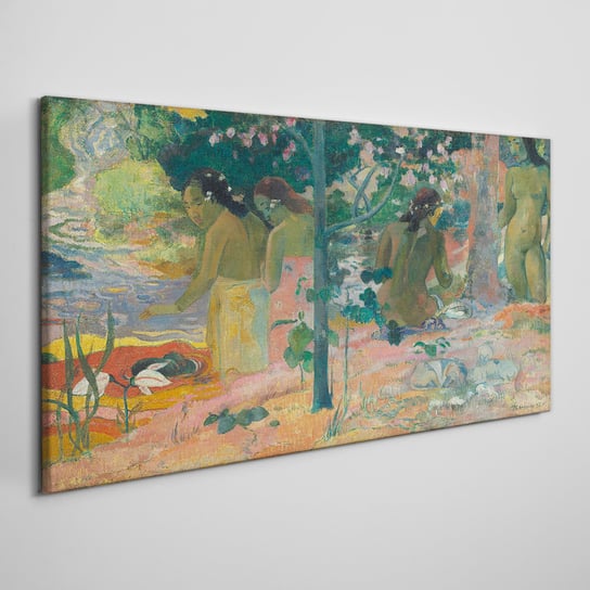 Obraz Na Płótnie Zaginiony raj Gauguin 100x50 cm Coloray
