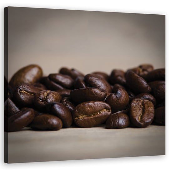 Obraz na płótnie, Ziarna kawy - 60x60 Inna marka