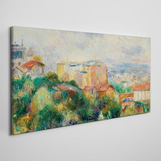 Obraz na ramie płótno Widok z montmartre 100x50 cm Coloray