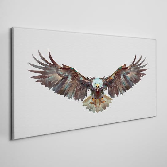 Obraz na ramie płótno Zwierzę ptak orzeł 100x50 cm Coloray