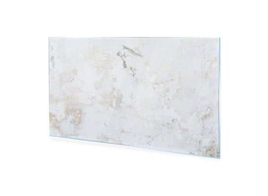 Obraz na szkle akrylowym HOMEPRINT Biały marmur dekoracyjny 125x50 cm HOMEPRINT