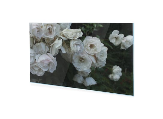 Obraz na szkle akrylowym HOMEPRINT Bukiet białych róż 100x50 cm HOMEPRINT