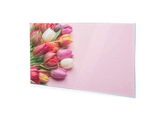 Obraz na szkle akrylowym HOMEPRINT Bukiet kolorowych tulipanów 120x60 cm HOMEPRINT
