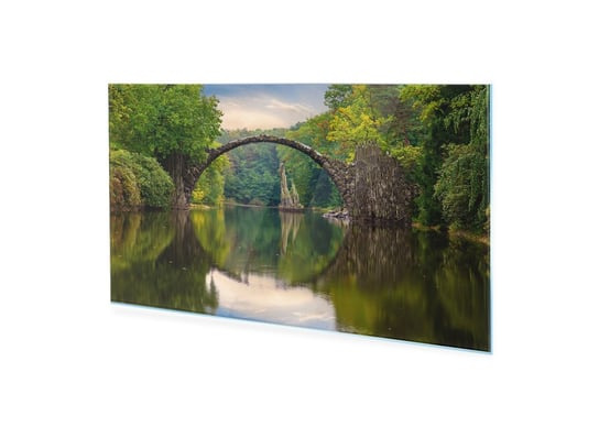 Obraz Na Szkle Akrylowym Homeprint Diabelski Most, Niemcy 100X50 Cm HOMEPRINT