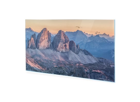 Obraz Na Szkle Akrylowym Homeprint Góry Tre Cime Di Lavaredo 125X50 Cm HOMEPRINT
