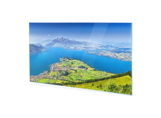 Obraz na szkle akrylowym HOMEPRINT Jezioro Czterech Kantonów 120x60 cm HOMEPRINT
