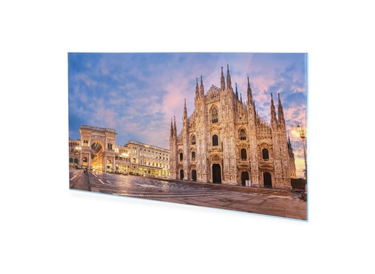 Obraz Na Szkle Akrylowym Homeprint Katedra W Mediolanie, Włochy 120X60 Cm HOMEPRINT