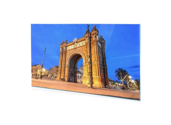 Obraz na szkle akrylowym HOMEPRINT Łuk Triumfalny, Barcelona 125x50 cm HOMEPRINT