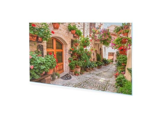 Obraz na szkle akrylowym HOMEPRINT Małe miasteczko we Włoszech 100x50 cm HOMEPRINT