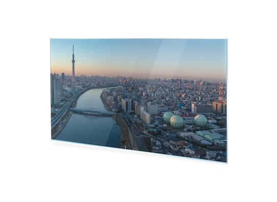 Obraz na szkle akrylowym HOMEPRINT Miasto Tokio, Japonia 100x50 cm HOMEPRINT