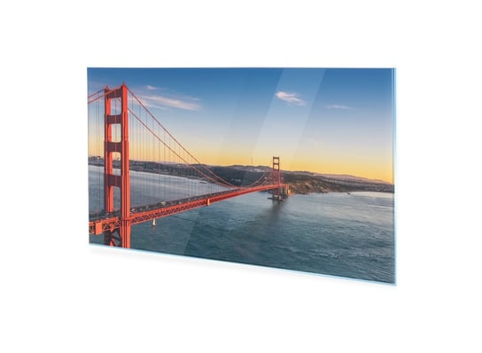 Obraz Na Szkle Akrylowym Homeprint Most Golden Gate, Kalifornia 120X60 Cm HOMEPRINT