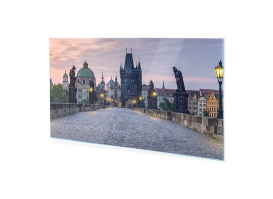 Obraz na szkle akrylowym HOMEPRINT Most Karola w Pradze Czechy 100x50 cm HOMEPRINT