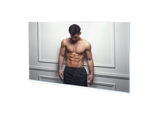 Obraz na szkle akrylowym HOMEPRINT Muskularny mężczyzna 120x60 cm HOMEPRINT