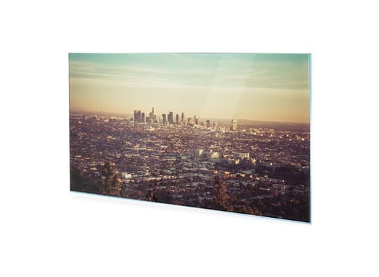 Obraz na szkle akrylowym HOMEPRINT Panorama Los Angeles 125x50 cm HOMEPRINT