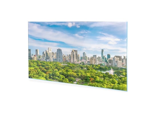Obraz na szkle akrylowym HOMEPRINT Panorama miasta Bangkok 120x60 cm HOMEPRINT