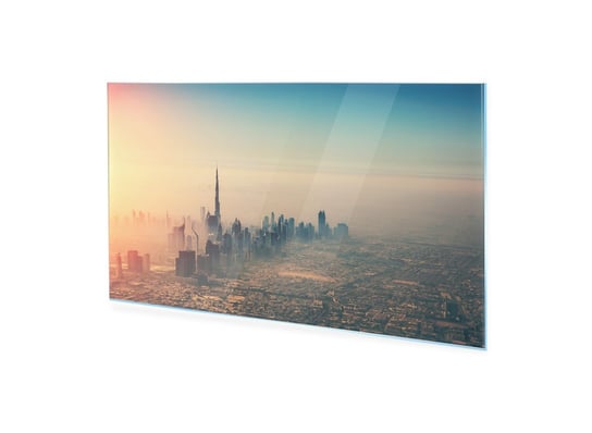Obraz na szkle akrylowym HOMEPRINT Panorama Miasta Dubaj 120x60 cm HOMEPRINT