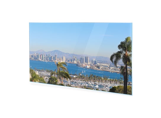 Obraz Na Szkle Akrylowym Homeprint Panorama Portu W San Diego 120X60 Cm HOMEPRINT