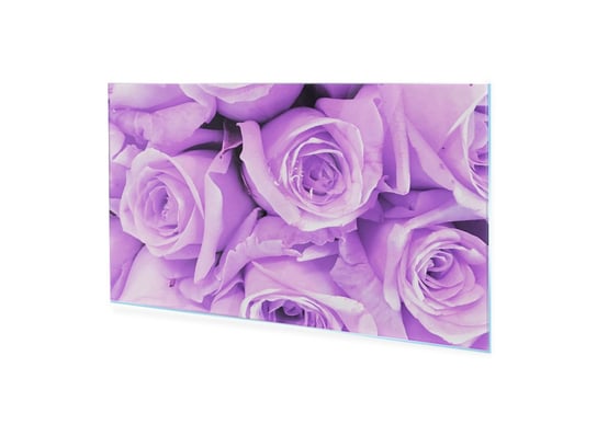 Obraz Na Szkle Akrylowym Homeprint Purpurowe Róże 120X60 Cm HOMEPRINT