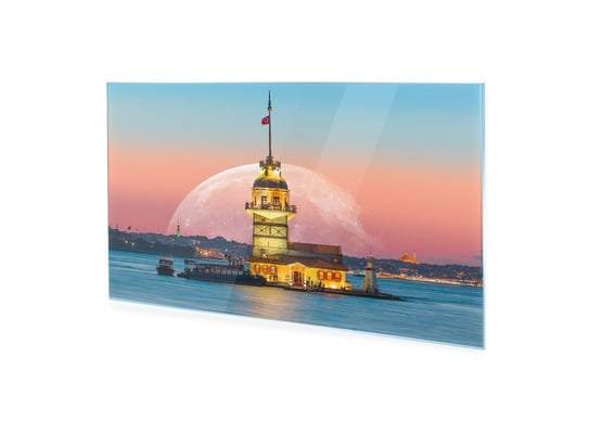 Obraz Na Szkle Akrylowym Homeprint Słynna Wieża Maiden Tower 125X50 Cm HOMEPRINT