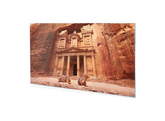 Obraz Na Szkle Akrylowym Homeprint Starożytne Miasto W Jordani 100X50 Cm HOMEPRINT