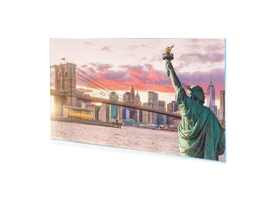 Obraz na szkle akrylowym HOMEPRINT Statua wolności, Nowy Jork 120x60 cm HOMEPRINT