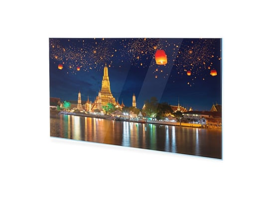 Obraz Na Szkle Akrylowym Homeprint Świątynia Świtu Wat Arun 120X60 Cm HOMEPRINT