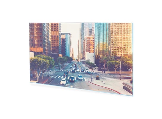 Obraz Na Szkle Akrylowym Homeprint Ulice W Los Angeles 125X50 Cm HOMEPRINT