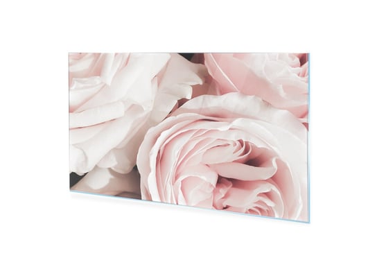 Obraz Na Szkle Homeprint Bukiet Pastelowych Róż 125X50 Cm HOMEPRINT