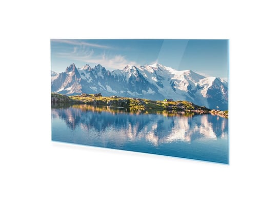 Obraz Na Szkle Homeprint Góra Mont Blanc 100X50 Cm HOMEPRINT