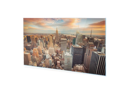 Obraz na szkle HOMEPRINT Manhattan w Nowym Jorku 100x50 cm HOMEPRINT