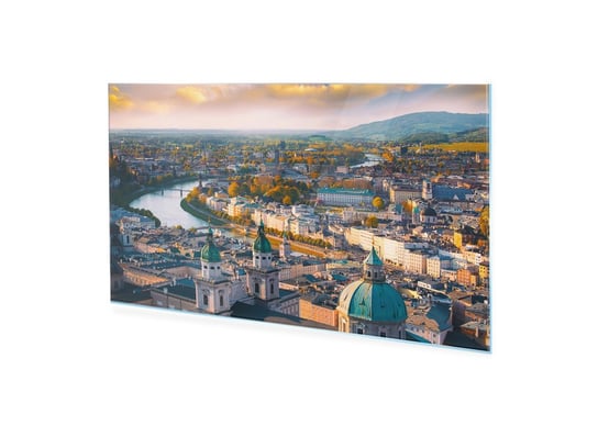 Obraz Na Szkle Homeprint Miasto Salzburg W Norwegii 120X60 Cm HOMEPRINT