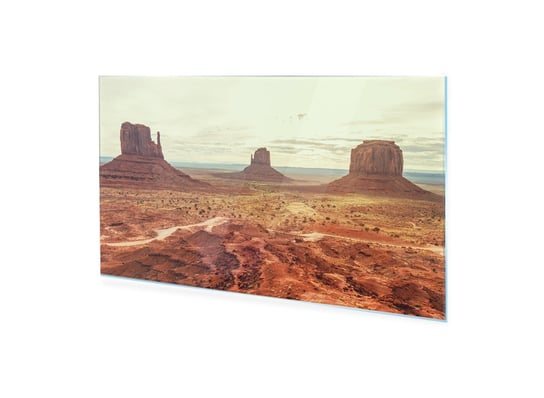 Obraz na szkle HOMEPRINT Monument Valley, Utah, USA 100x50 cm HOMEPRINT