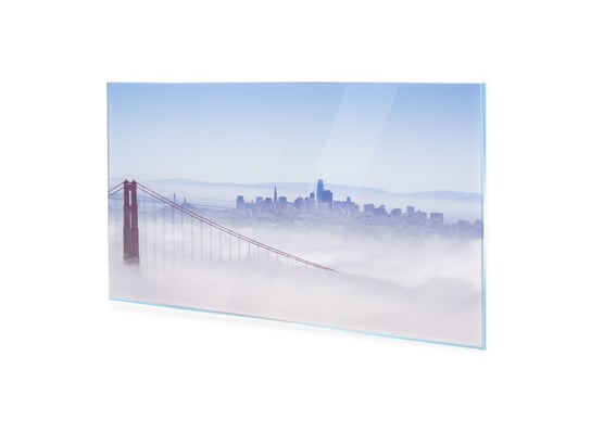 Obraz Na Szkle Homeprint Most Golden Gate Bridge 100X50 Cm HOMEPRINT