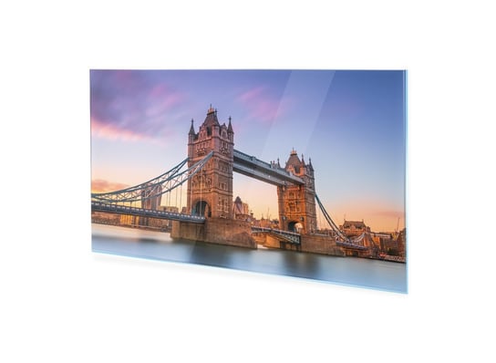 Obraz Na Szkle Homeprint Most Tower Bridge W Londynie 125X50 Cm HOMEPRINT