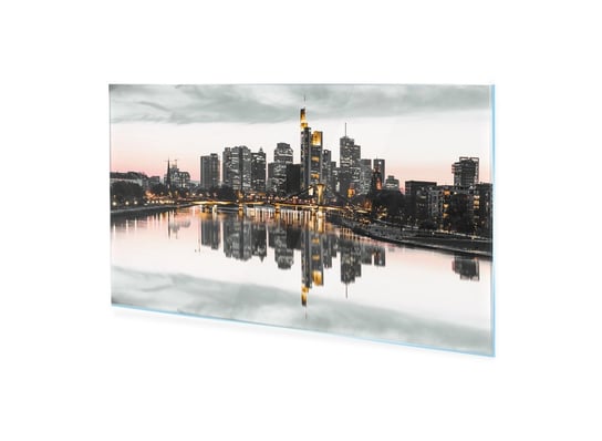 Obraz Na Szkle Homeprint Panorama Frankfurtu, Niemcy 100X50 Cm HOMEPRINT