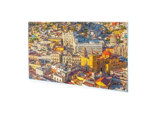 Obraz Na Szkle Homeprint Panorama Guanajuato, Meksyk 125X50 Cm HOMEPRINT
