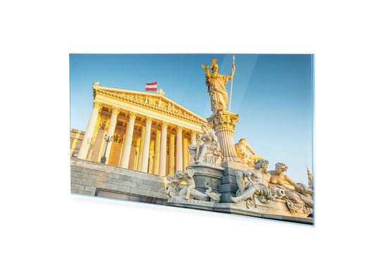 Obraz na szkle HOMEPRINT Parlament austriacki 100x50 cm HOMEPRINT