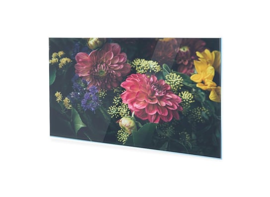 Obraz Na Szkle Homeprint Piękny Bukiet Kwiatów 120X60 Cm HOMEPRINT