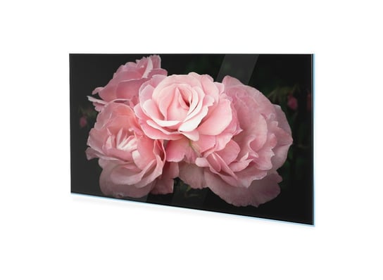 Obraz Na Szkle Homeprint Piękny Bukiet Różowych Róż 125X50 Cm HOMEPRINT
