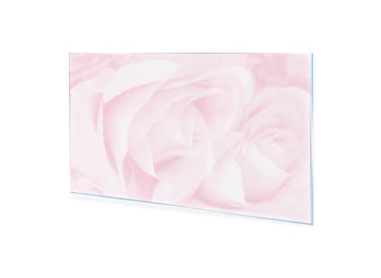 Obraz Na Szkle Homeprint Różowe Płatki Rózy 120X60 Cm HOMEPRINT