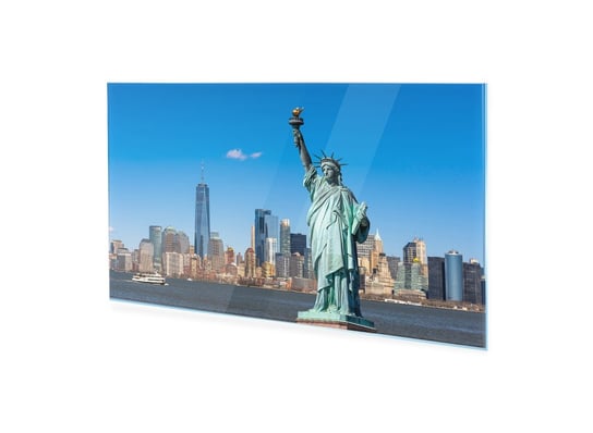 Obraz Na Szkle Homeprint Statua Wolności, Nowy Jork 125X50 Cm HOMEPRINT