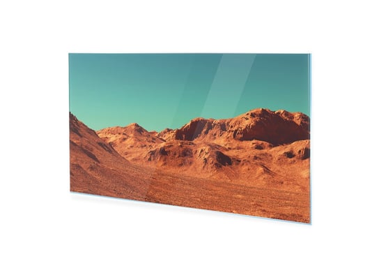 Obraz Na Szkle Homeprint Wyimaginowany Wizerunek Marsa 120X60 Cm HOMEPRINT